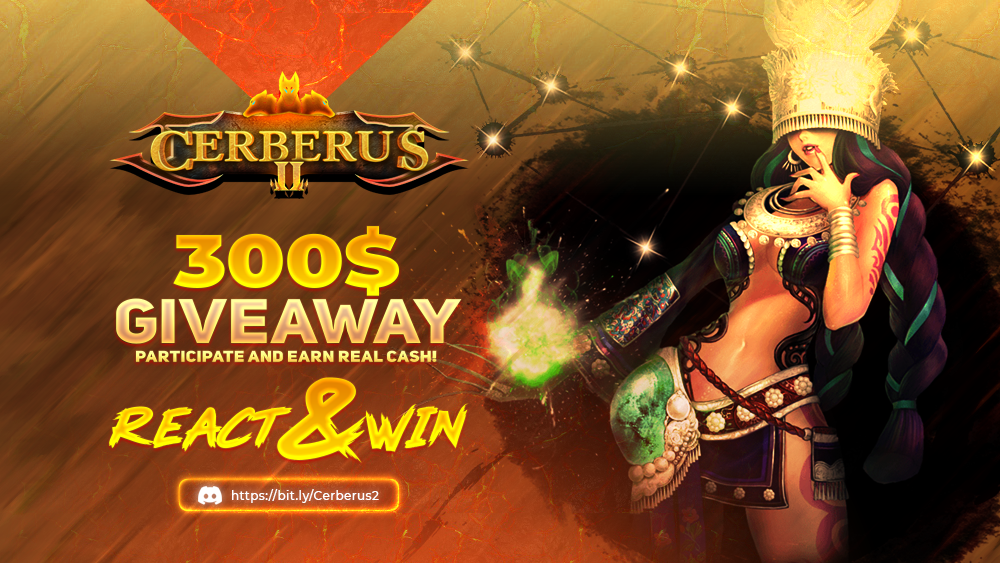 Cerberus Online Giveaway!